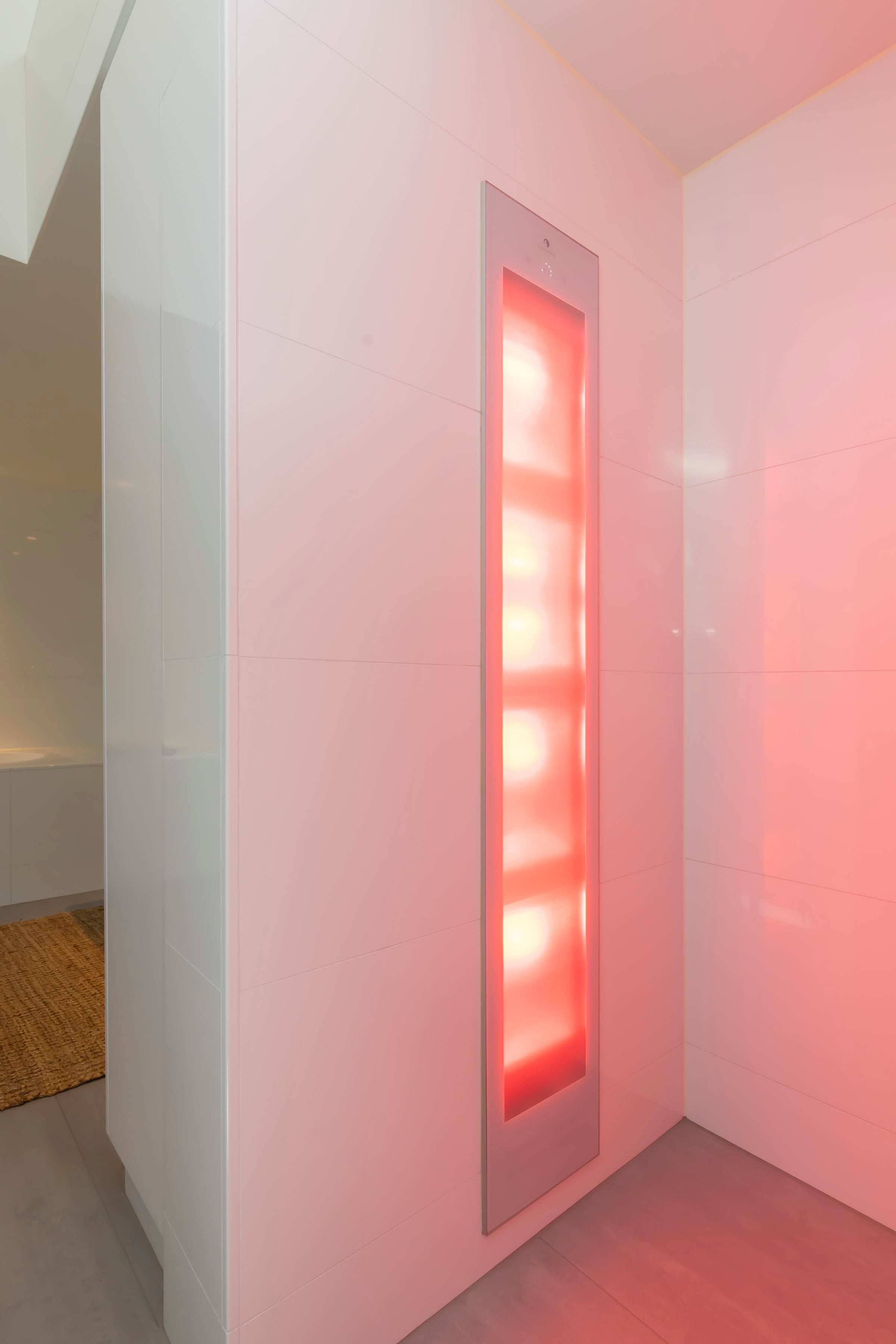 Infrared walk-in shower